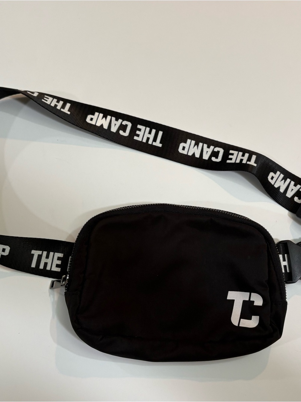The Camp Black Crossbody Belt Bag | Fannypack